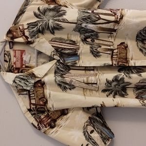 Rjc Made In Hawaii All Over Print Button-Down.